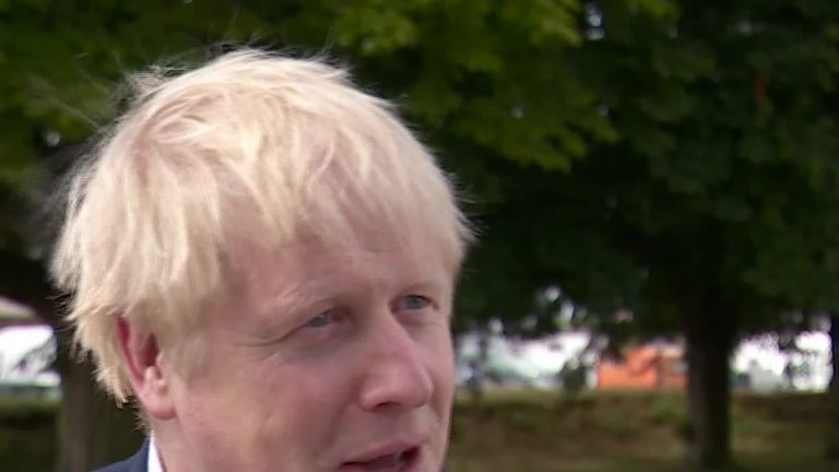 Prime minister Boris Johnson dodged a question about whether he would disregard the will of parliament