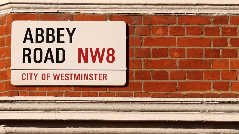 Abbey Road on February 17, 2010 in London, England.
