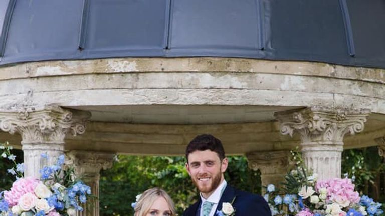 Andrew Harper on his wedding day. Pic: Mark Lord Photography