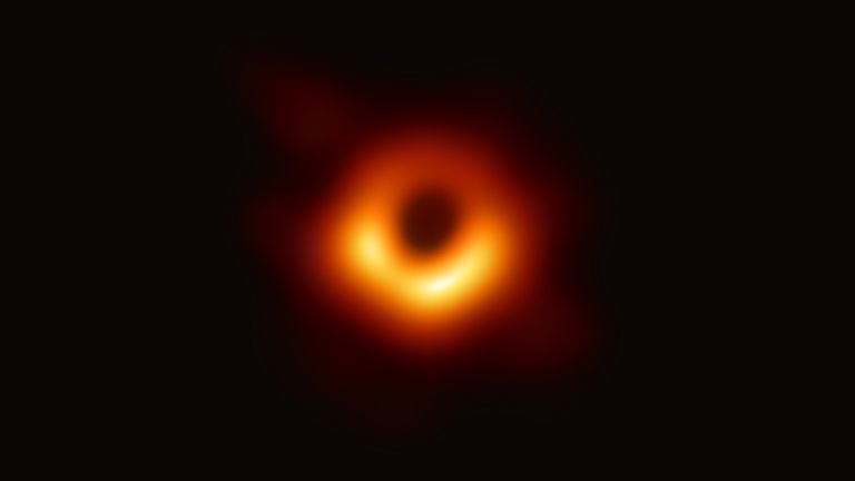 The black hole within the M87 galaxy was the first to be photographed - it is 6.5 billion times bigger than the Sun 