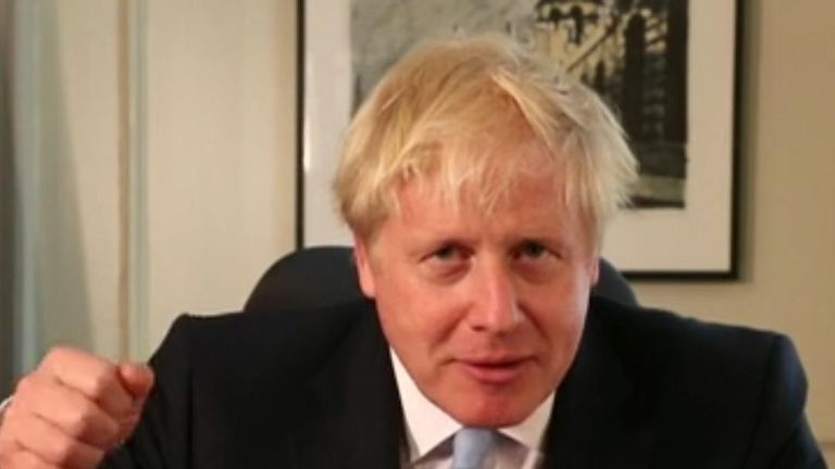 Boris Johnson announces changes in the immigration rules to allow more scientists into the UK