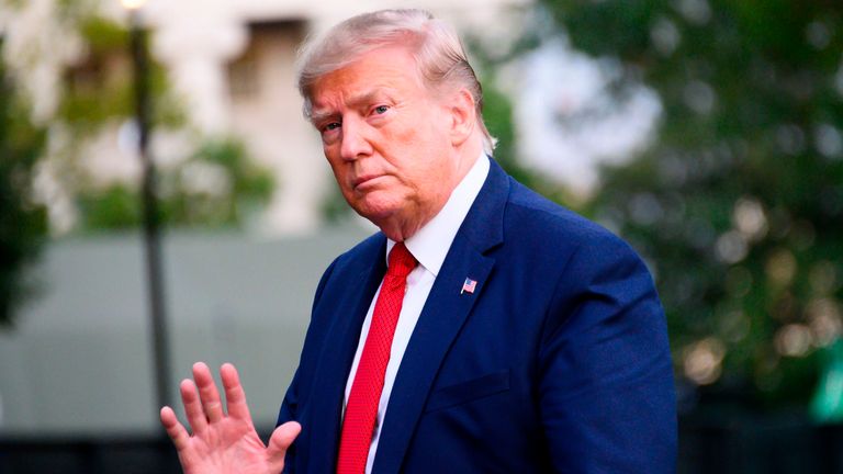 Donald Trump declared himself 'the chosen one'.