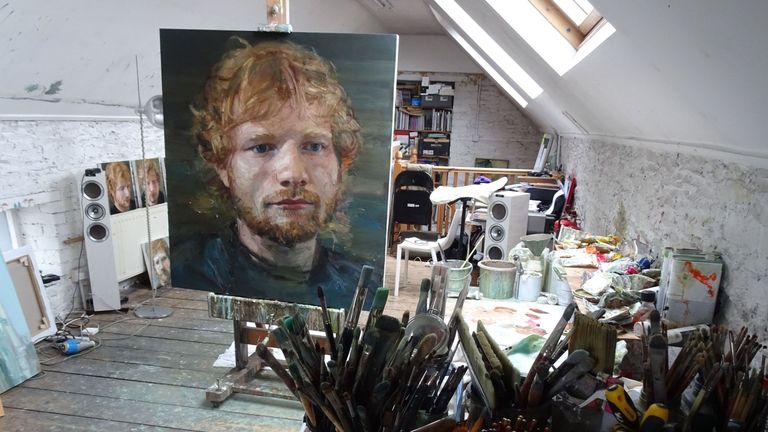 Ed Sheeran: Made In Suffolk exhibition, curated by his father John