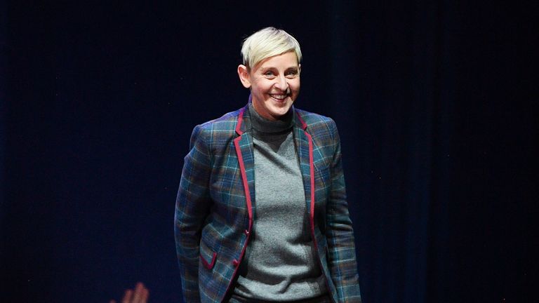 Ellen DeGeneres also defended the royal couple