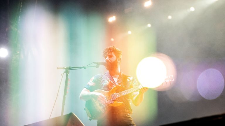 Foals were due to play