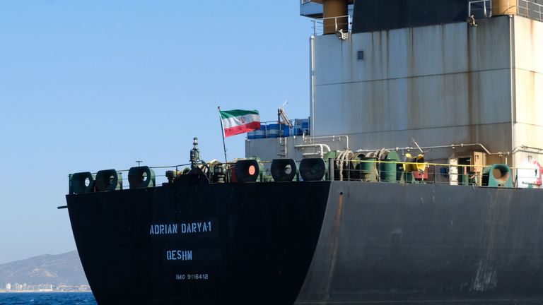 Image result for DIPLOMATIC ROW OVER OIL TANKER IRAN WARNS U.S. AGAINST SEIZING VESSEL