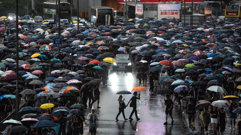 Hong Kong protest