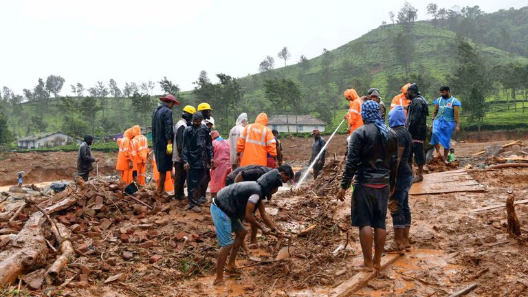 At least 66 killed in flash flooding in India after torrential rain ...