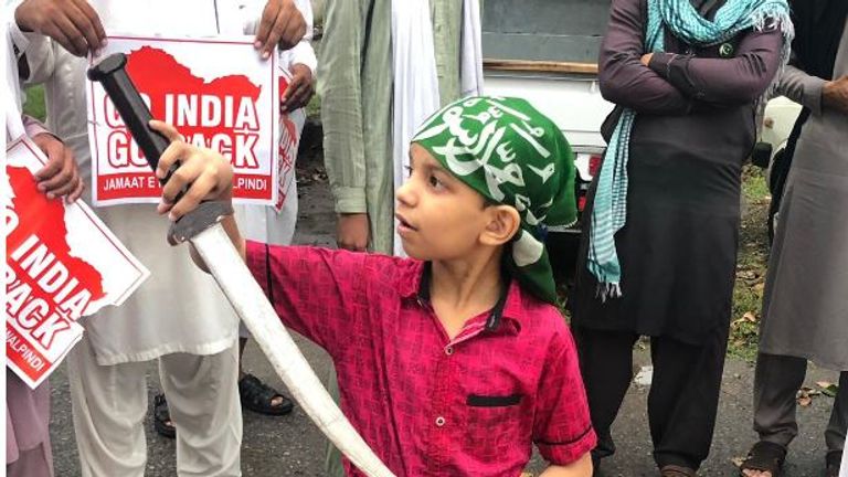 Simultaneous protests took place in other Pakistan cities
