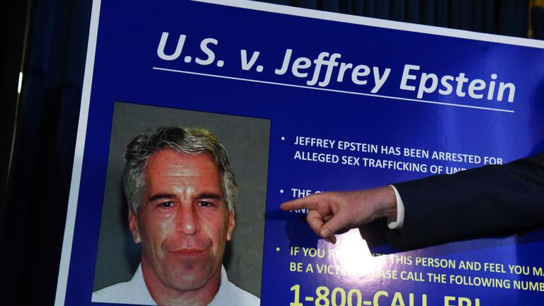 US Attorney Geoffrey Berman announces charges against Jeffery Epstein in July