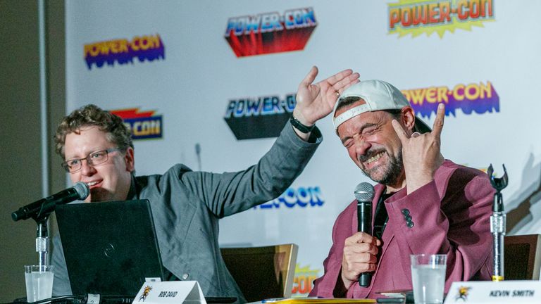  Rob David of Mattel TV and writer and director Kevin Smith delighted He-Man fans at 2019 Power-Con with his announcement of a new anime show coming to Netflix: Masters of the Universe: Revelation