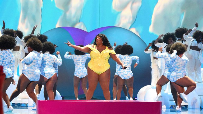 Lizzo drew praise for her performance 