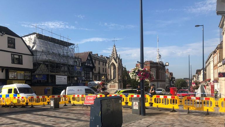 Maidstone high street remains shut