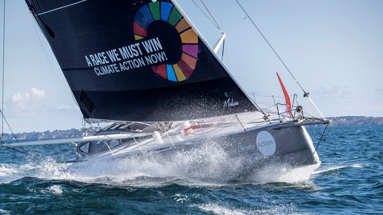 How Green Is Greta Thunberg S Transatlantic Trip Uk News Sky News