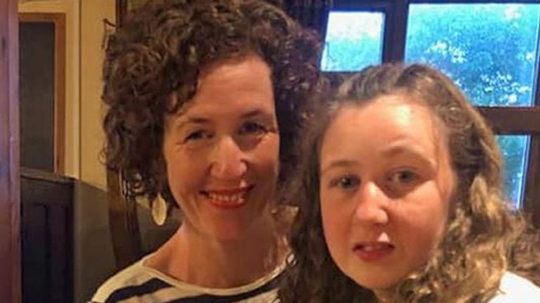 Meabh Quoirin with her daughter Nora who has gone missing while on holiday in Malaysia