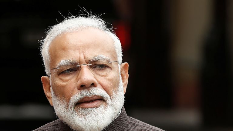 Kashmir Indian Pm Modi Defends Historic Decision To Revoke Special Status World News Sky News 