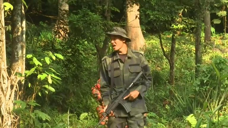 Members of the Senoi Praq, a special police team comprising indigenous trackers, shouted the missing girl&#39;s name in dense jungle