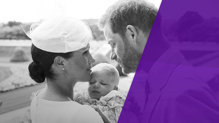 Harry and Meghan share family news on Instagram