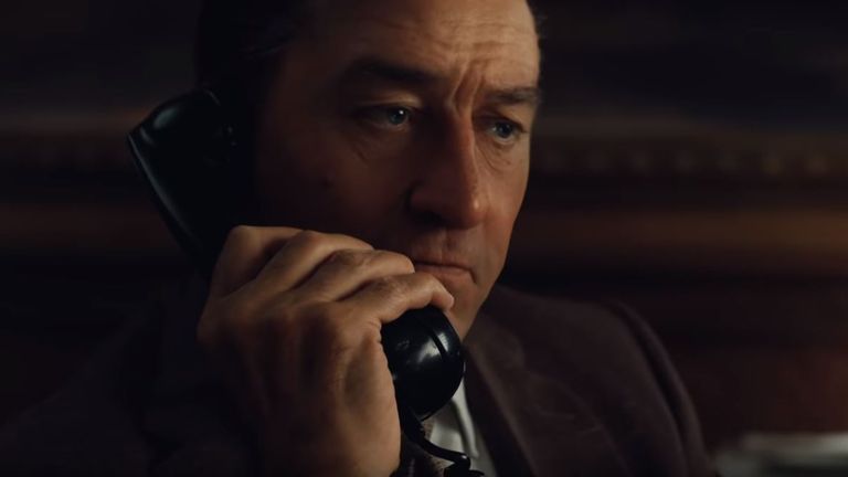 Robert De Niro De Aged In Trailer For Martin Scorseses The Irishman