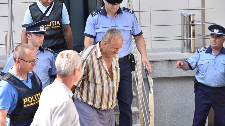  Gheorghe Dinca, 65, has admitted killing Alexandra and another teenage girl