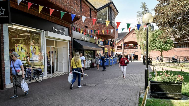 Salisbury town centre