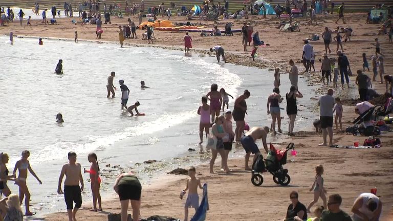 UK beaches are full during the summer but seaside towns can be empty during the winter