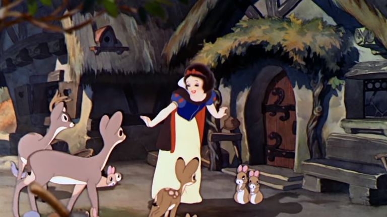 Snow White and the Seven Dwarves was Walt Disney&#39;s first feature length film. Pic: Disney
