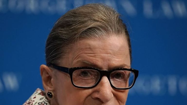 Ruth Bader Ginsburg underwent three weeks of treatment