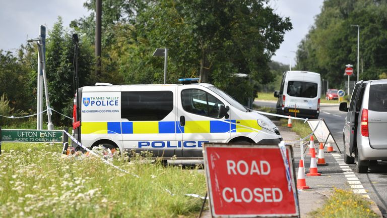 Thames Valley Police confirmed the deaths of two people. File pic