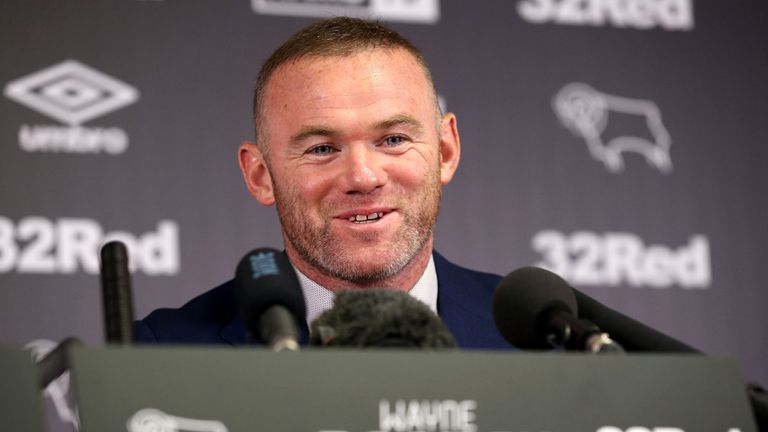 Rooney will join Derby in January