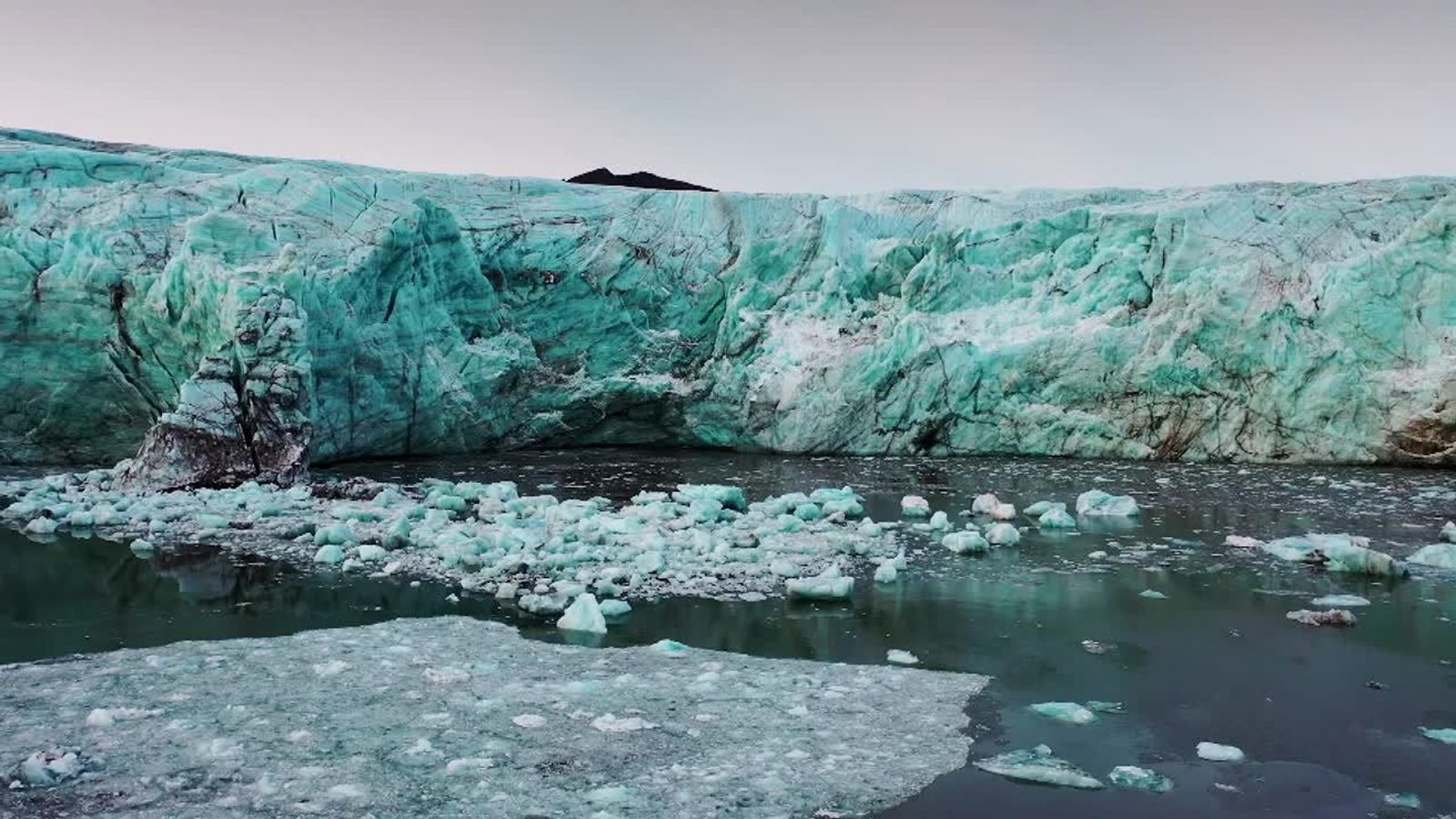 In Norway's Svalbard region the melting Arctic ice is causing severe