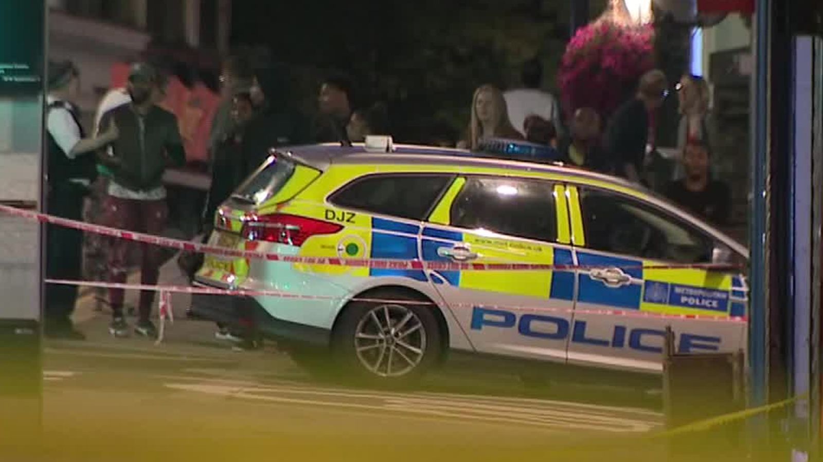 Police At The Scene Of Sydenham Shooting | UK News | Sky News