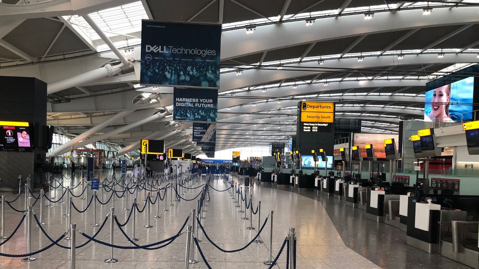 British Airways Strike: 'Ghost Town' Terminals As Almost All Flights ...