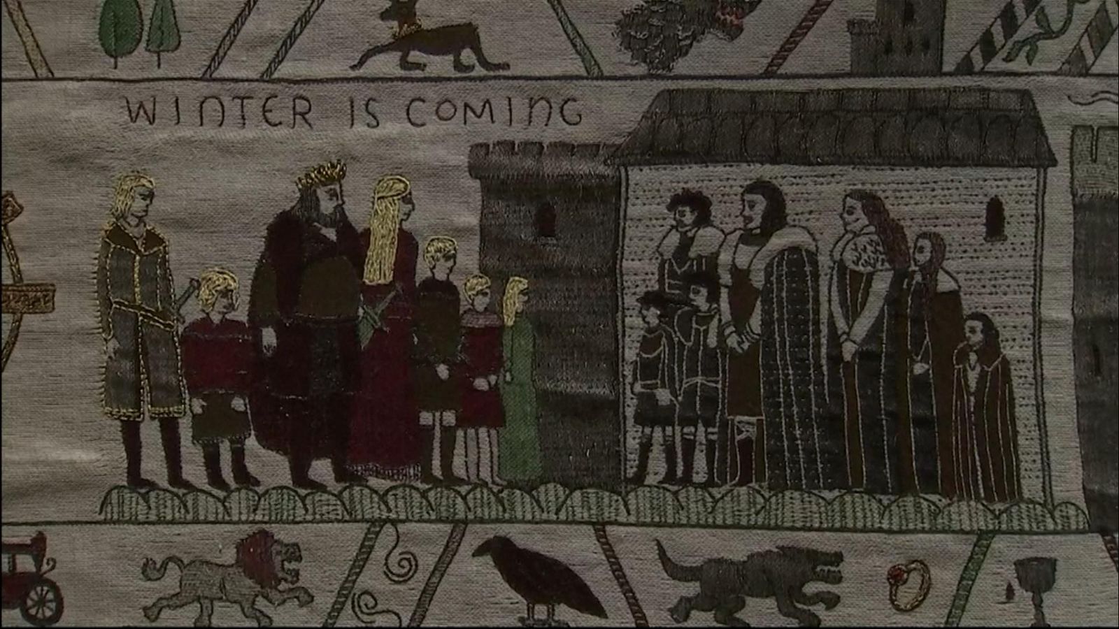 Game Of Thrones gets Bayeux Tapestry treatment Ents & Arts News Sky