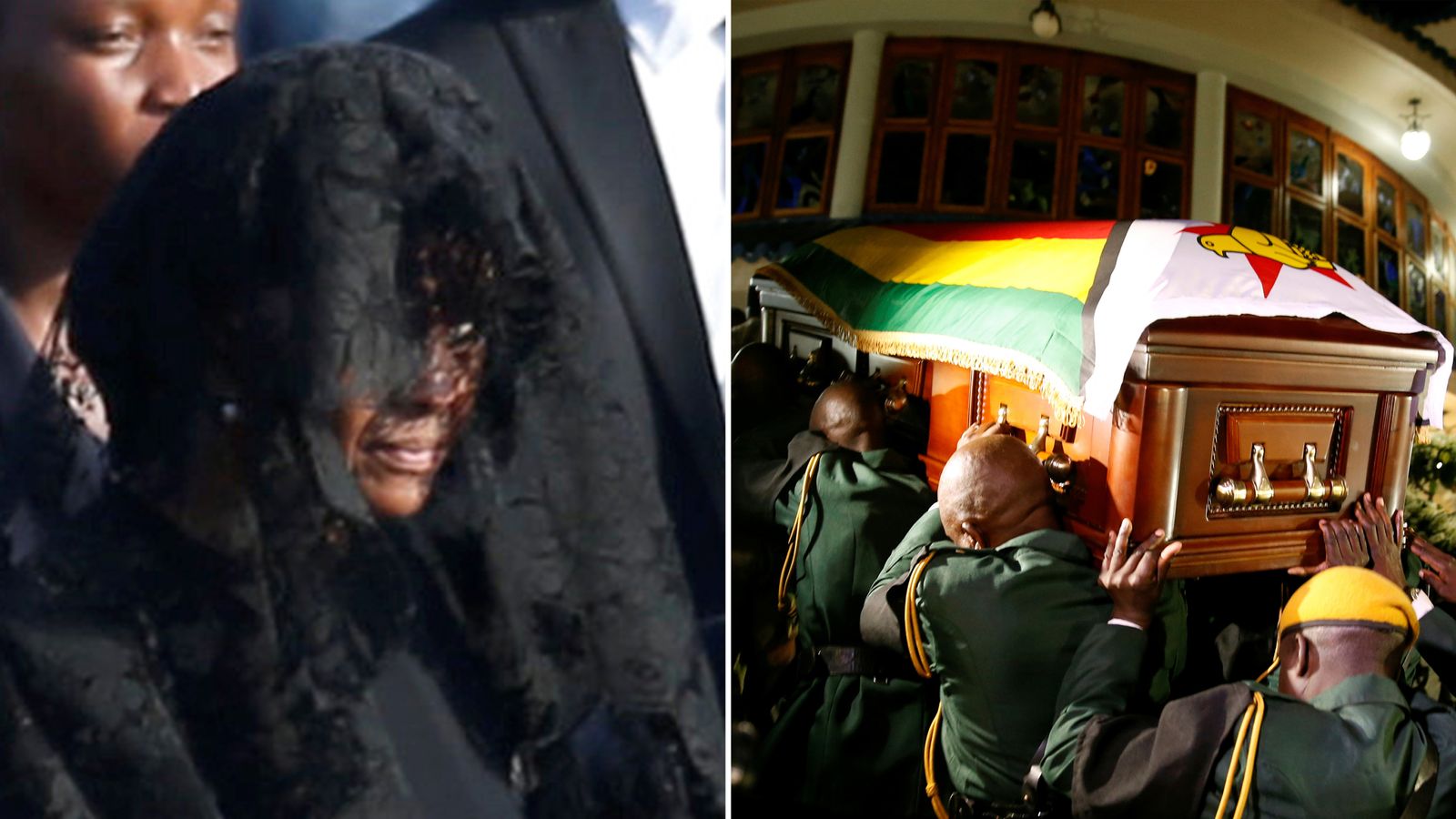 Robert Mugabe's Widow Joins Mourners As His Body Is Brought Home To ...