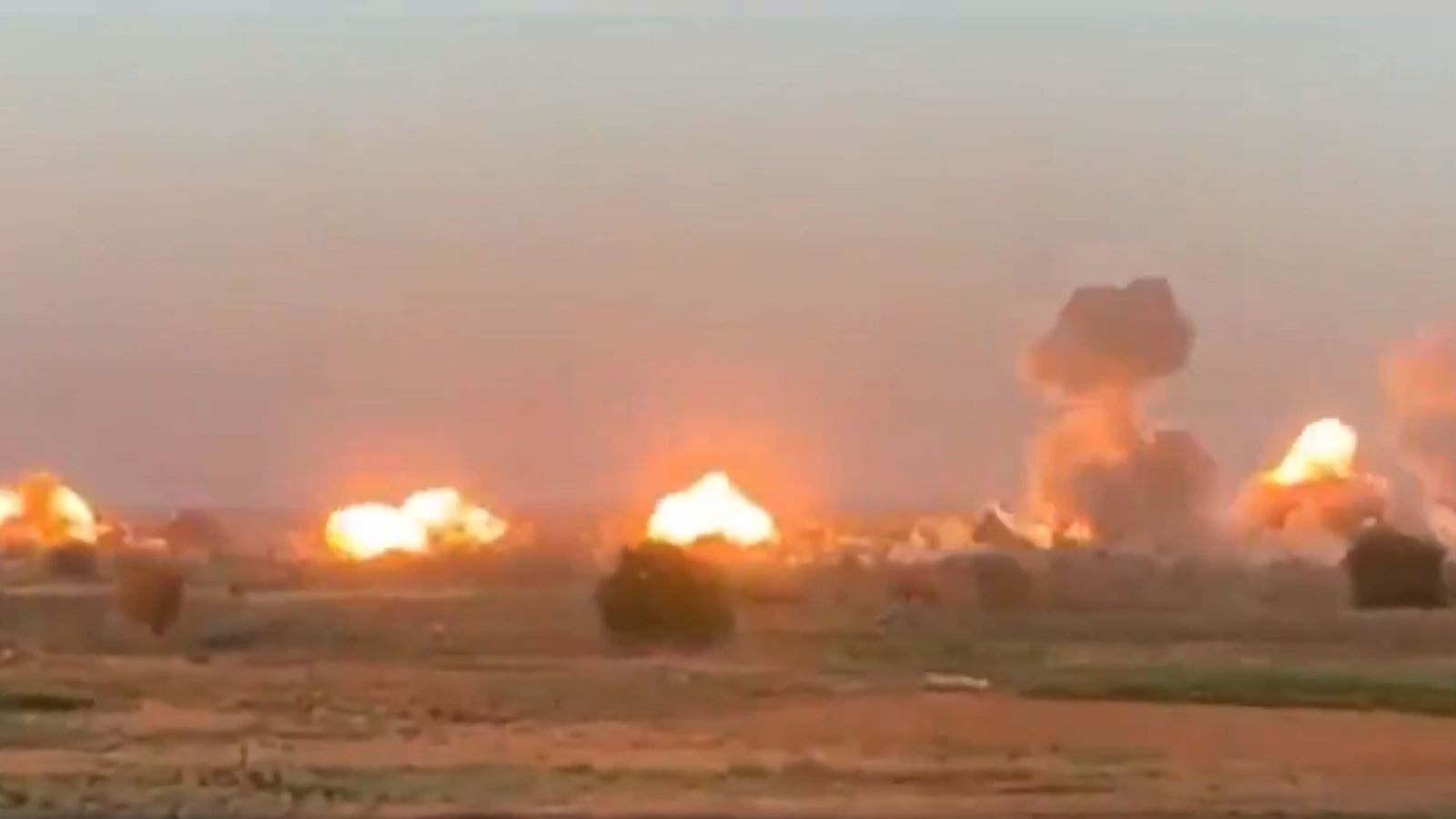 'IS-infested' island wiped out by 40 tonnes of explosives