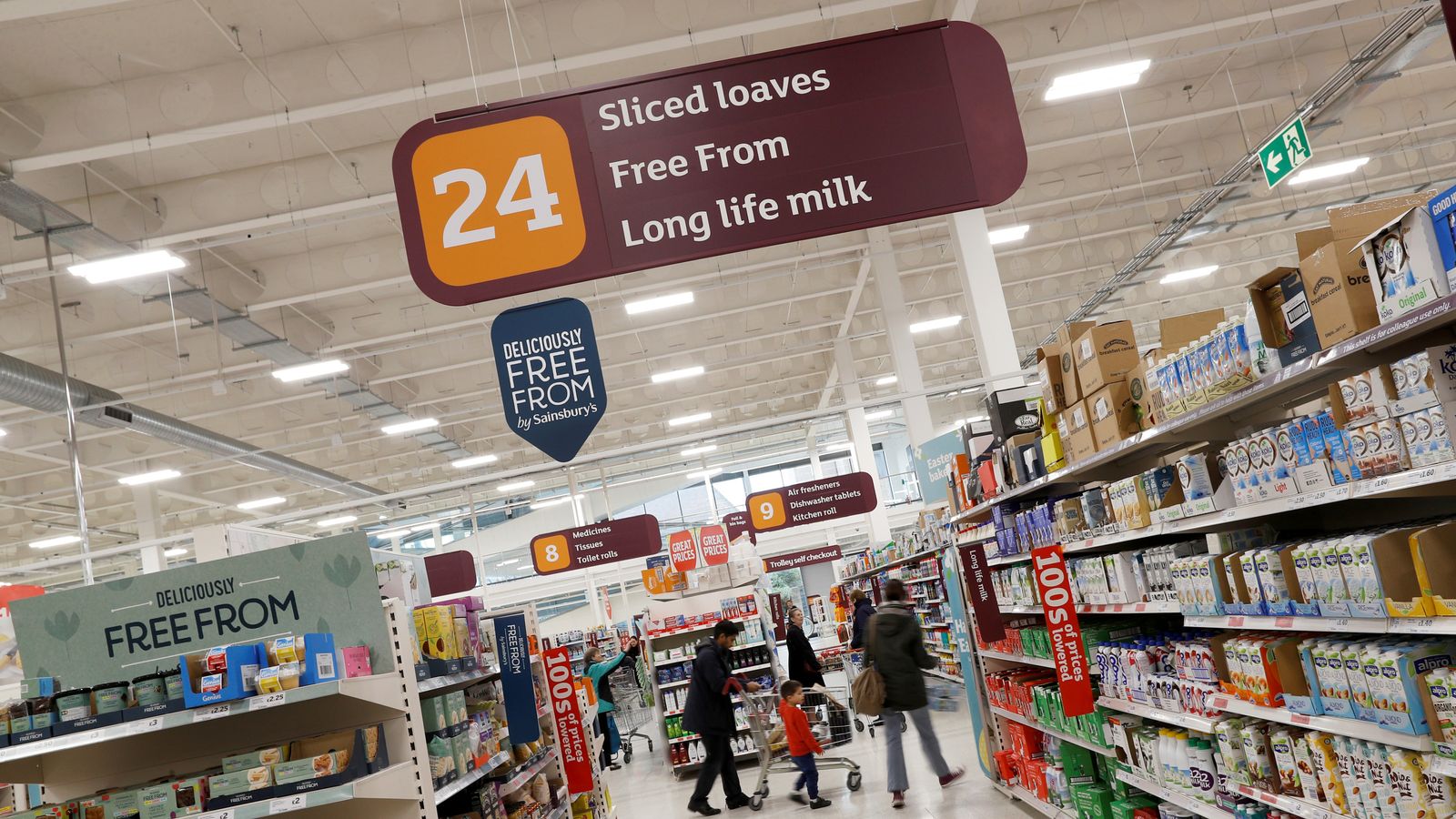 Sainsbury's to introduce refillable packaging to slash plastic use UK