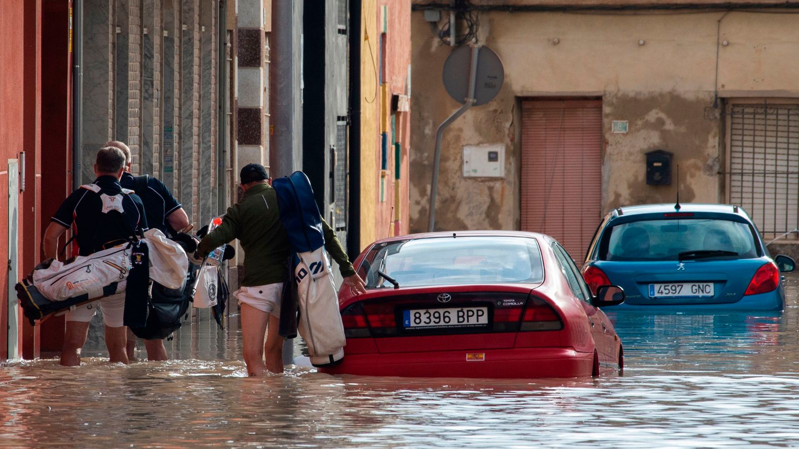 Spain floods At least six dead and thousands evacuated as torrential