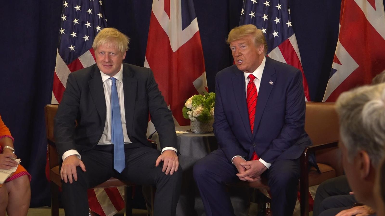 Number 10 insists UK will benefit from new trade pacts after Trump
