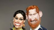 Prince Harry and Meghan in new Spitting Image