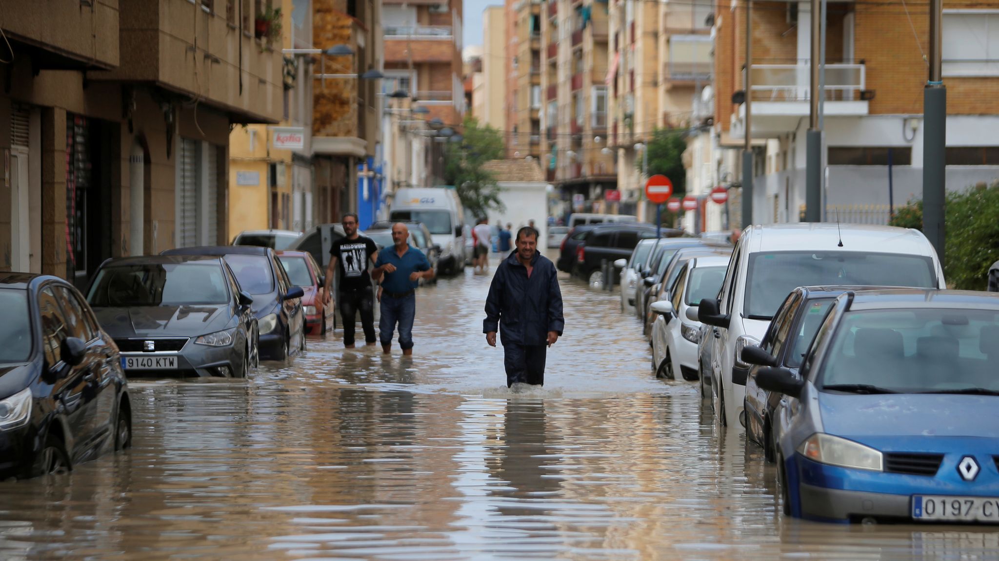 Spain floods At least six dead and thousands evacuated as torrential