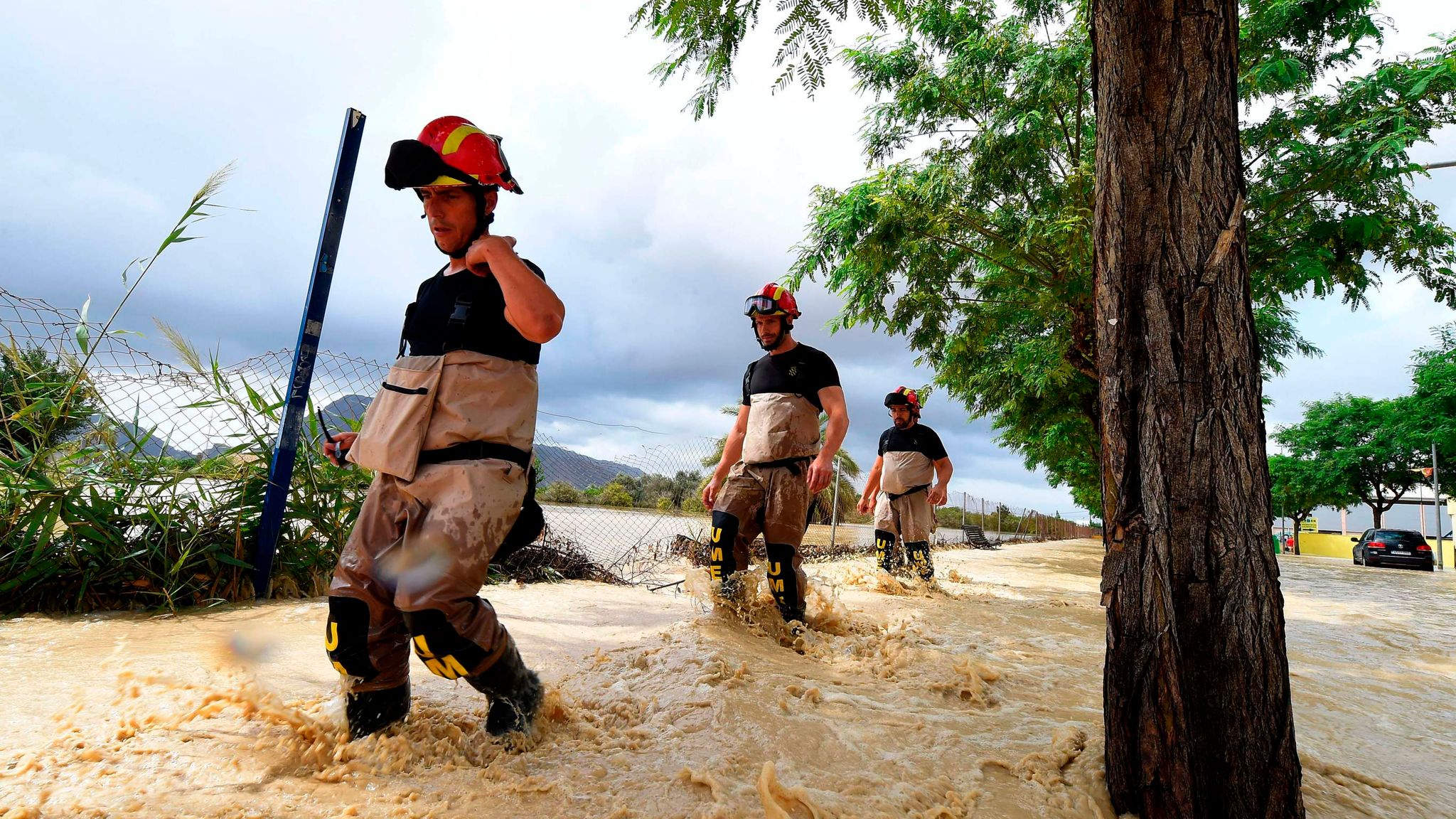 Spain floods At least six dead and thousands evacuated as torrential