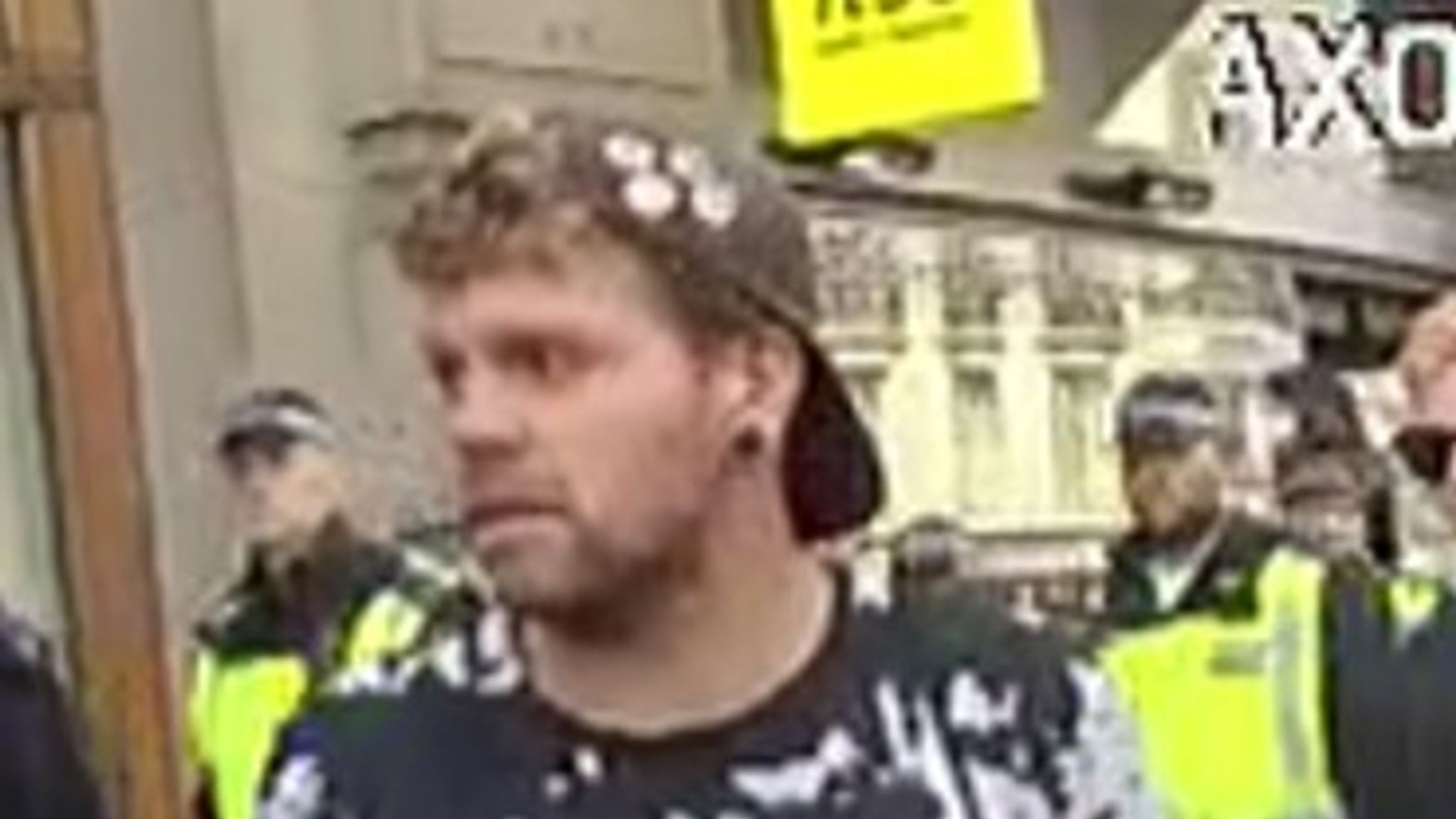 Man Wanted Over Assault On Police Officer During Tommy Robinson Protest ...