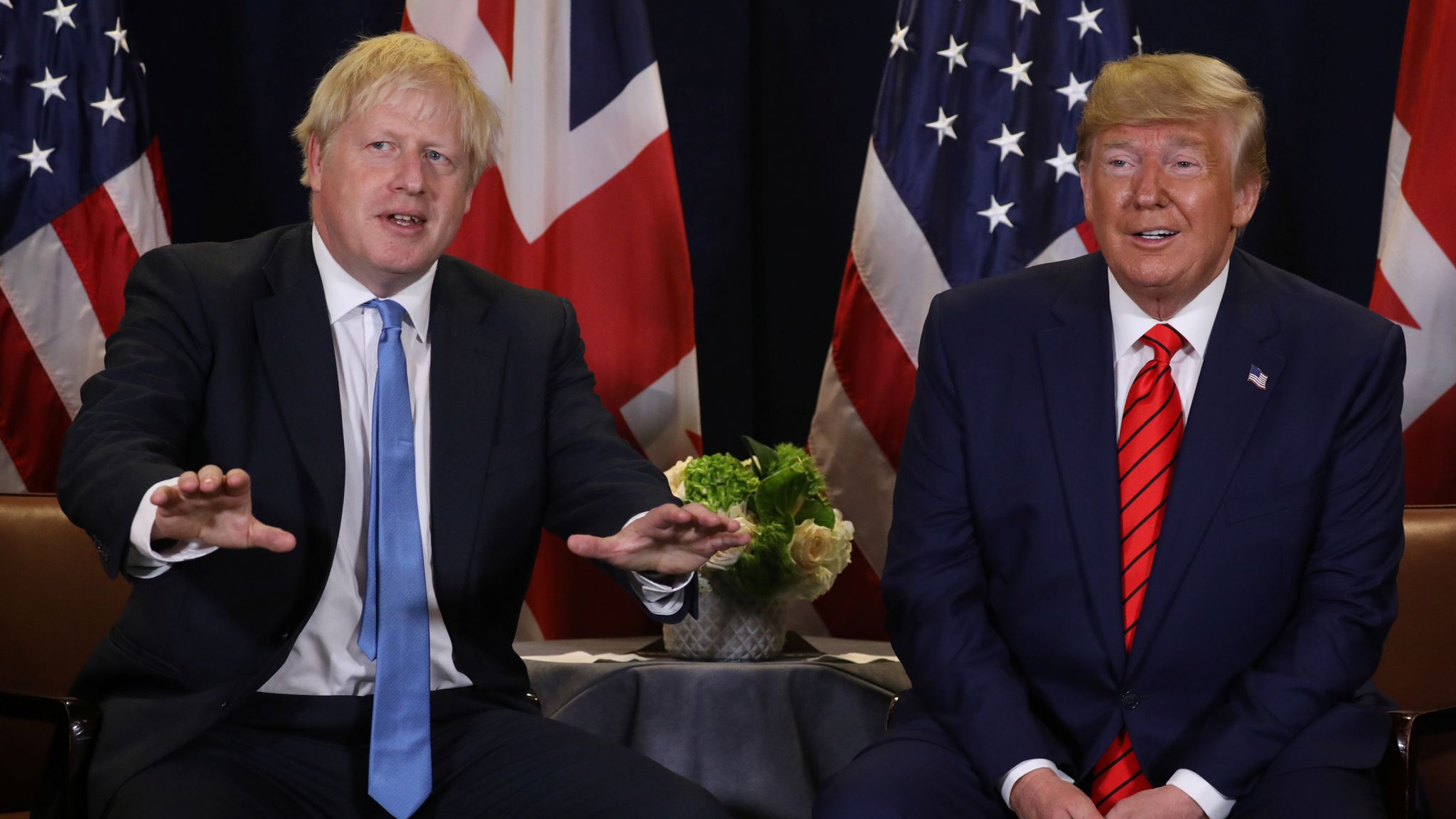 Boris Johnson defends close relationship with Donald Trump ahead of ...