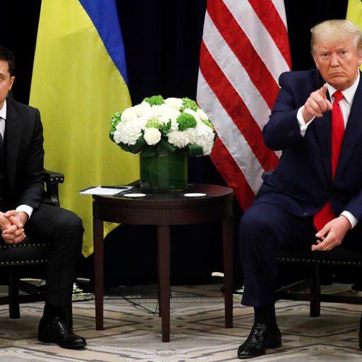 Key parts of whistleblower complaint over Trump phone call to Ukraine president