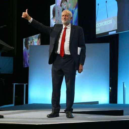 Brighton love-in sees Corbyn tell the unions what they want to hear
