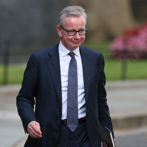 Gove suggests govt could ignore law blocking no-deal Brexit
