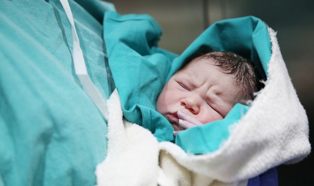 Babies born by C-section lack healthy gut bacteria from mother, study finds