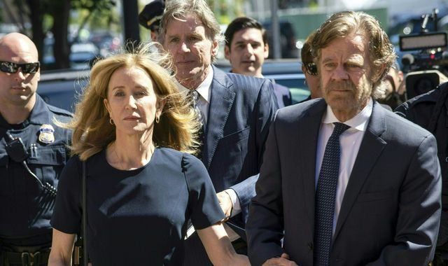 Desperate Housewives star Felicity Huffman jailed over college admissions scandal