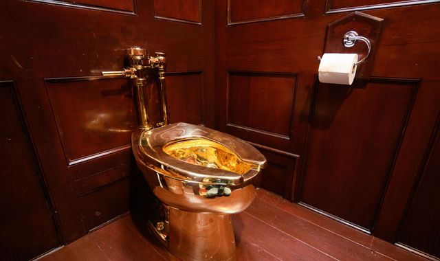 Second arrest over theft of £5m gold toilet from Blenheim Palace